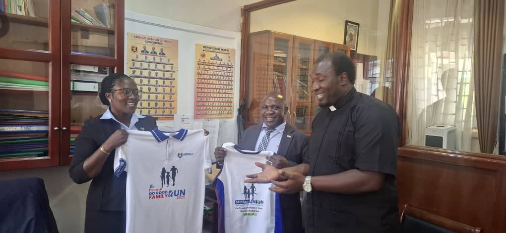 A from Mother's Union department paid a courtesy call to Mengo Senior School <a href="/Mengo_School/">Mengo Senior School</a> this afternoon. Following this call, The #School Administration purchased Kits and they are ready for a run on this  Saturday 19th July. <a href="/MaamaKasaato/">Josephine Kasaato</a> <a href="/Archbp_COU/">Archbishop Stephen Kaziimba</a> <a href="/coufamilytv/">COU Family TV</a>