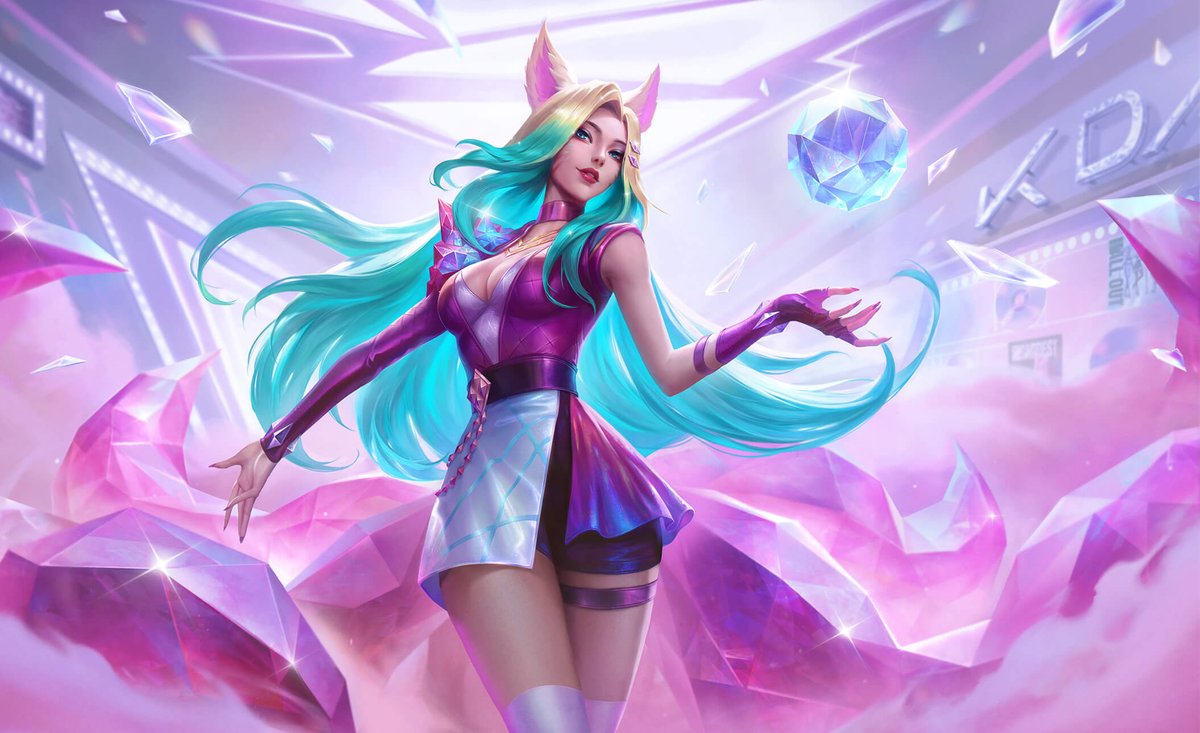 LeagueOfLeaks's tweet image. New China Exclusive Chroma Splash Arts 🔥
• K/DA ALL OUT Ahri Rose Quartz
• K/DA ALL OUT Akali Rose Quartz
• K/DA ALL OUT Evelynn Rose Quartz