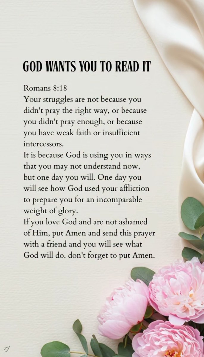 God wants you to read it