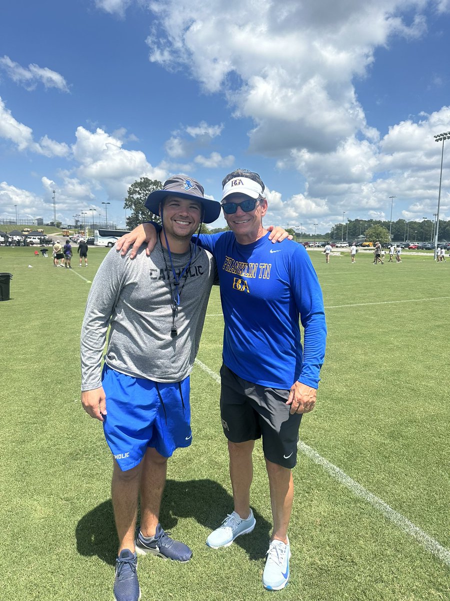 Coached against the 🐐 today