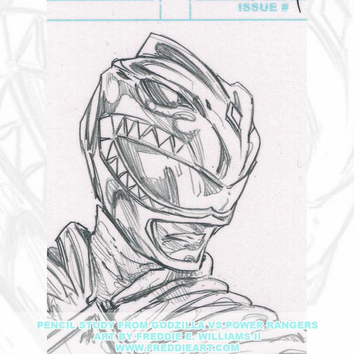 Freddieart's tweet image. Pencil study from Godzilla VS Power Rangers
Let me know who you’d like to see me sketch in the comments below!
If you’re into this kind of sketch work, check out the original art section of my website: freddieart.com freddieart.com/product-catego…