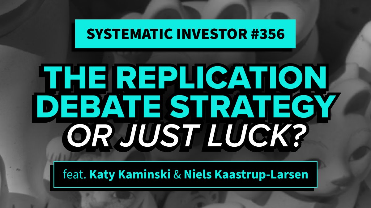 TopTradersLive's tweet image. While the trends have been rough, replication strategies are holding up.
So should investors treat them as a portfolio diversifier… or are they becoming a whole new alpha strategy of their own?
🎙️ Go listen now.
bit.ly/4lVlLhY