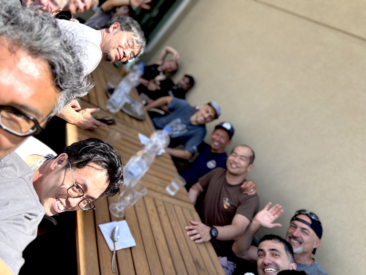 トロント本部で練習後はお決まりのカフェで。
一生徒として練習できるってありがたい。、