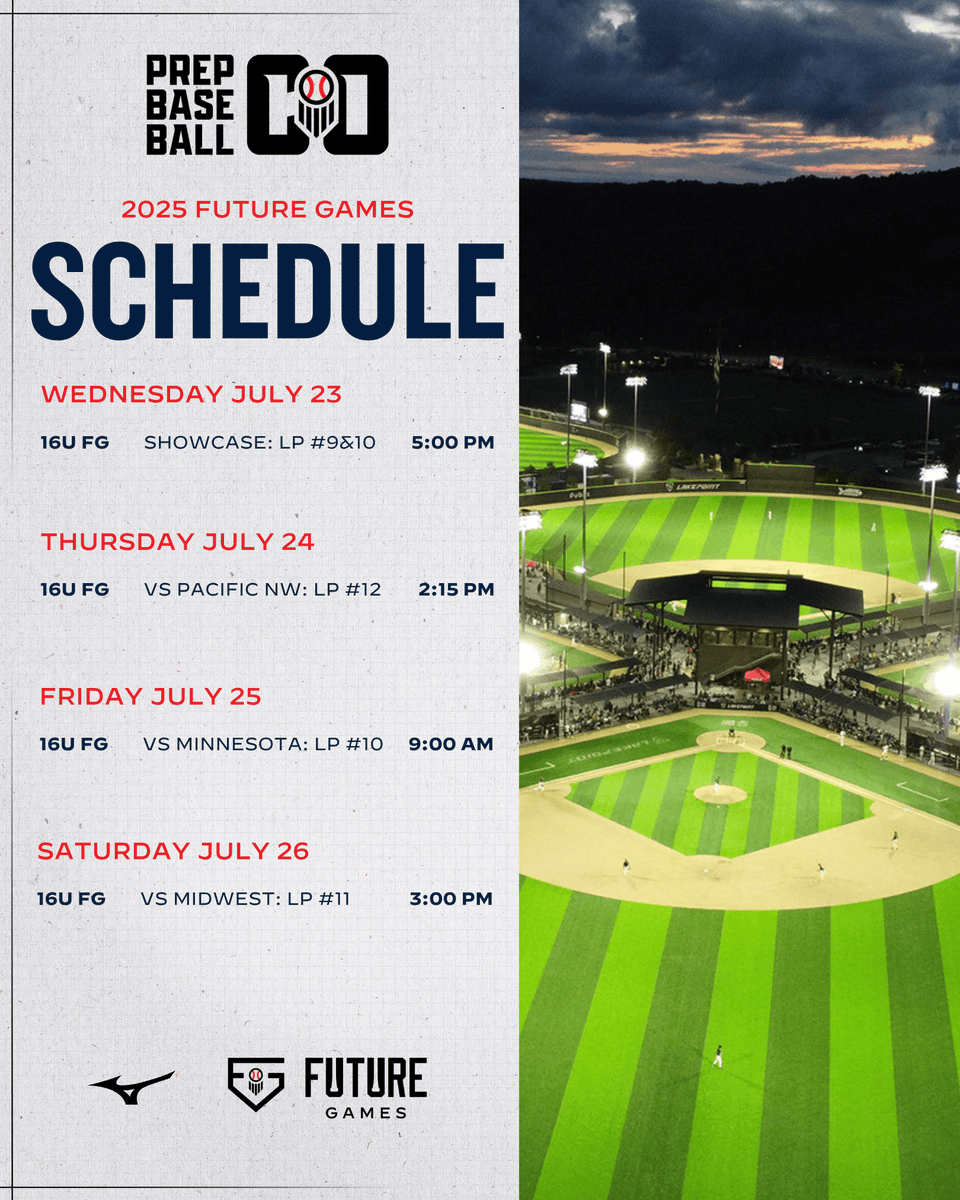 Prep Baseball Colorado (@prepbaseball_co) on Twitter photo ๐ง๐ฒ๐ฎ๐บ ๐๐ผ๐น๐ผ๐ฟ๐ฎ๐ฑ๐ผ ๐๐๐๐๐ฟ๐ฒ ๐๐ฎ๐บ๐ฒ๐ ๐ฆ๐ฐ๐ต๐ฒ๐ฑ๐๐น๐ฒ โ๏ธ
Colorado will take on Pacific Northwest, Minnesota, and Midwest at this year's ๐๐พ๐ฝ๐พ๐ป๐ฎ ๐๐ช๐ถ๐ฎ๐ผ ๐คฉ
Full Event Details/Roster ๐ : loom.ly/CEgKtqw | <a href="/prepbaseball/">Prep Baseball</a> ๐ง๐ฒ๐ฎ๐บ ๐๐ผ๐น๐ผ๐ฟ๐ฎ๐ฑ๐ผ ๐๐๐๐๐ฟ๐ฒ ๐๐ฎ๐บ๐ฒ๐ ๐ฆ๐ฐ๐ต๐ฒ๐ฑ๐๐น๐ฒ โ๏ธ
Colorado will take on Pacific Northwest, Minnesota, and Midwest at this year's ๐๐พ๐ฝ๐พ๐ป๐ฎ ๐๐ช๐ถ๐ฎ๐ผ ๐คฉ
Full Event Details/Roster ๐ : loom.ly/CEgKtqw | <a href="/prepbaseball/">Prep Baseball</a>
