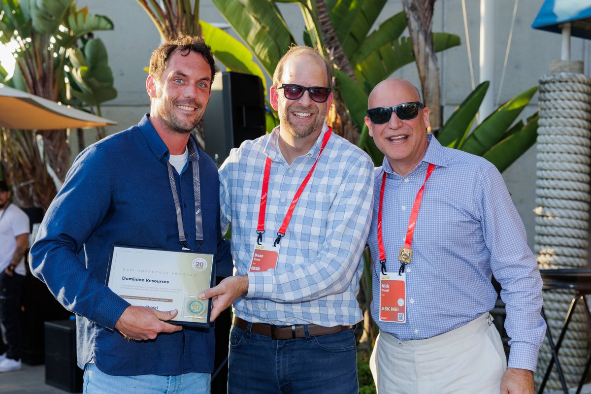 EsriUC's tweet image. The Esri Advantage Program turns 20 this year! 🎉 Congratulations to the organizations that have been with us since the very beginning. 👏🏽 Want to accelerate your GIS success? Learn more: esri.com/en-us/professi…
#EsriUC2025