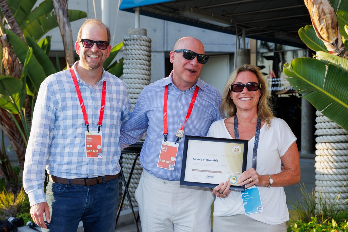 EsriUC's tweet image. The Esri Advantage Program turns 20 this year! 🎉 Congratulations to the organizations that have been with us since the very beginning. 👏🏽 Want to accelerate your GIS success? Learn more: esri.com/en-us/professi…
#EsriUC2025