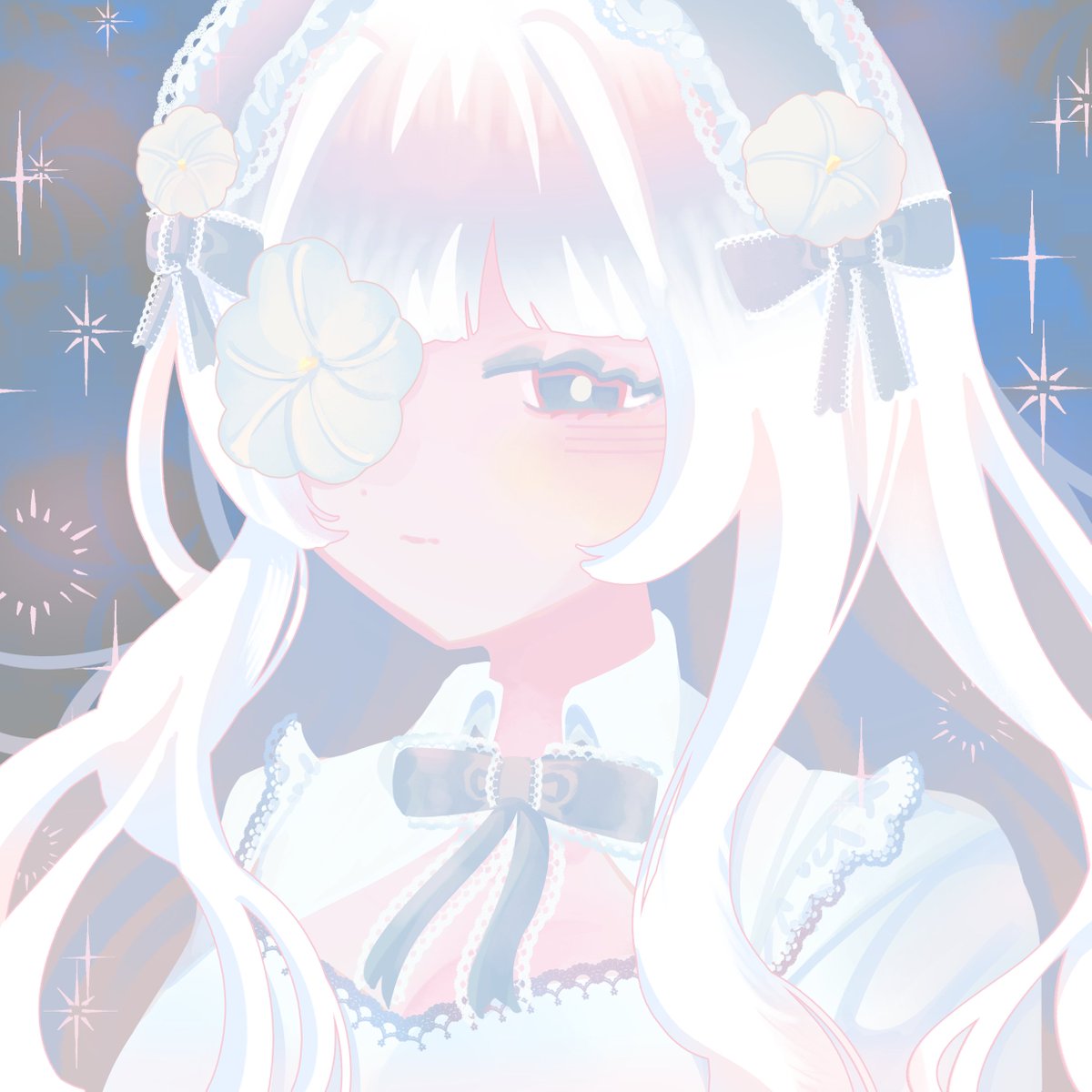 minmofu's tweet image. moonflower (print) 🌙