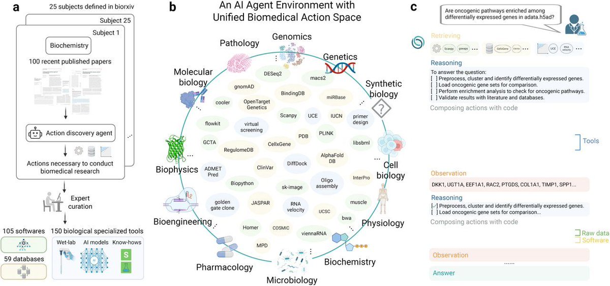 strnr's tweet image. Biomni: A General-Purpose Biomedical AI Agent biorxiv.org/content/10.110… 🧬🖥️🧪 github.com/snap-stanford/…