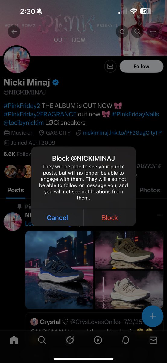 ThaCardiackid's tweet image. I’m sorry Nicki… just can’t do it no mo