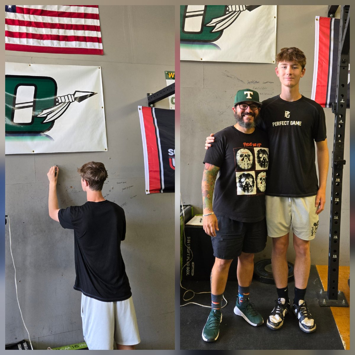 Coach Vinny Pelillo (@coachvinnyapl) on Twitter photo Left his mark on the athlete wall, now go kick some ass at Deltaโพ๏ธ
<a href="/JaceJ135/">Jace Johnson</a> <a href="/NorCalU1/">NorCalU</a> <a href="/SJDCBaseball/">San Joaquin Delta College Baseball</a> Left his mark on the athlete wall, now go kick some ass at Deltaโพ๏ธ
<a href="/JaceJ135/">Jace Johnson</a> <a href="/NorCalU1/">NorCalU</a> <a href="/SJDCBaseball/">San Joaquin Delta College Baseball</a>