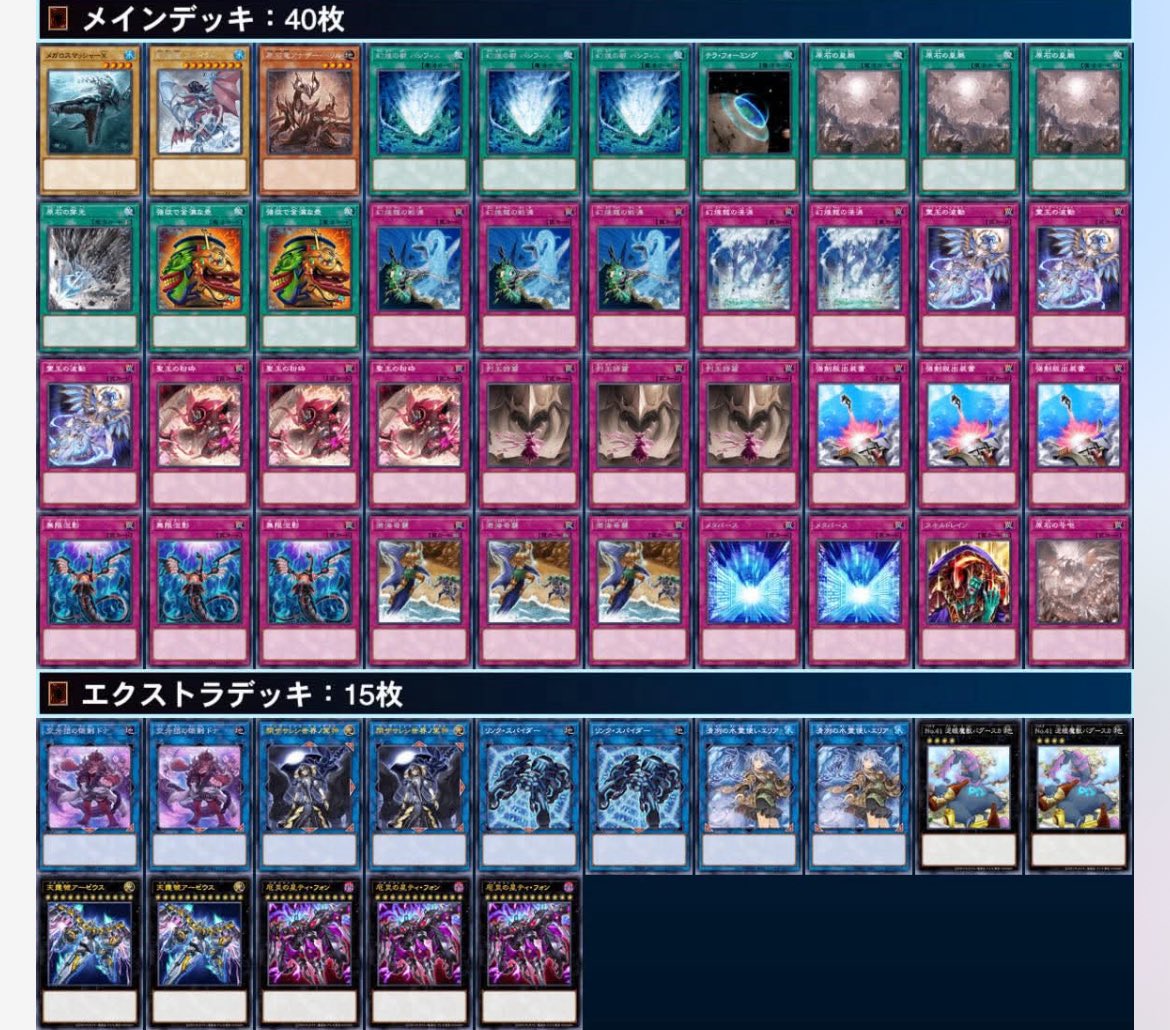 22RealGoldSpark's tweet photo. https://t.co/AlqnKmQWTP
遊戯王OCGの新規ドミナスのおかげで
ドミナス3*3 列王3無限3で罠だけで15枚誘発になるのすごいね(なおデメリット)
メタビでも誘発警戒しなきゃ(強制脱出装置はドミナススパイラルの代わり)、ただ罠誘発15入れたいから雑です。パシフィスとモルガナイト https://t.co/UL8Aw97oOF
