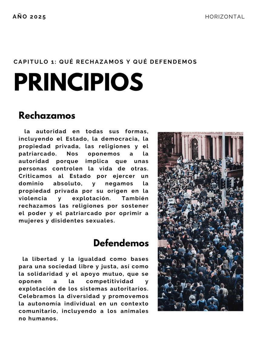 Horizontal. Coordinadora Anarquista tweet media