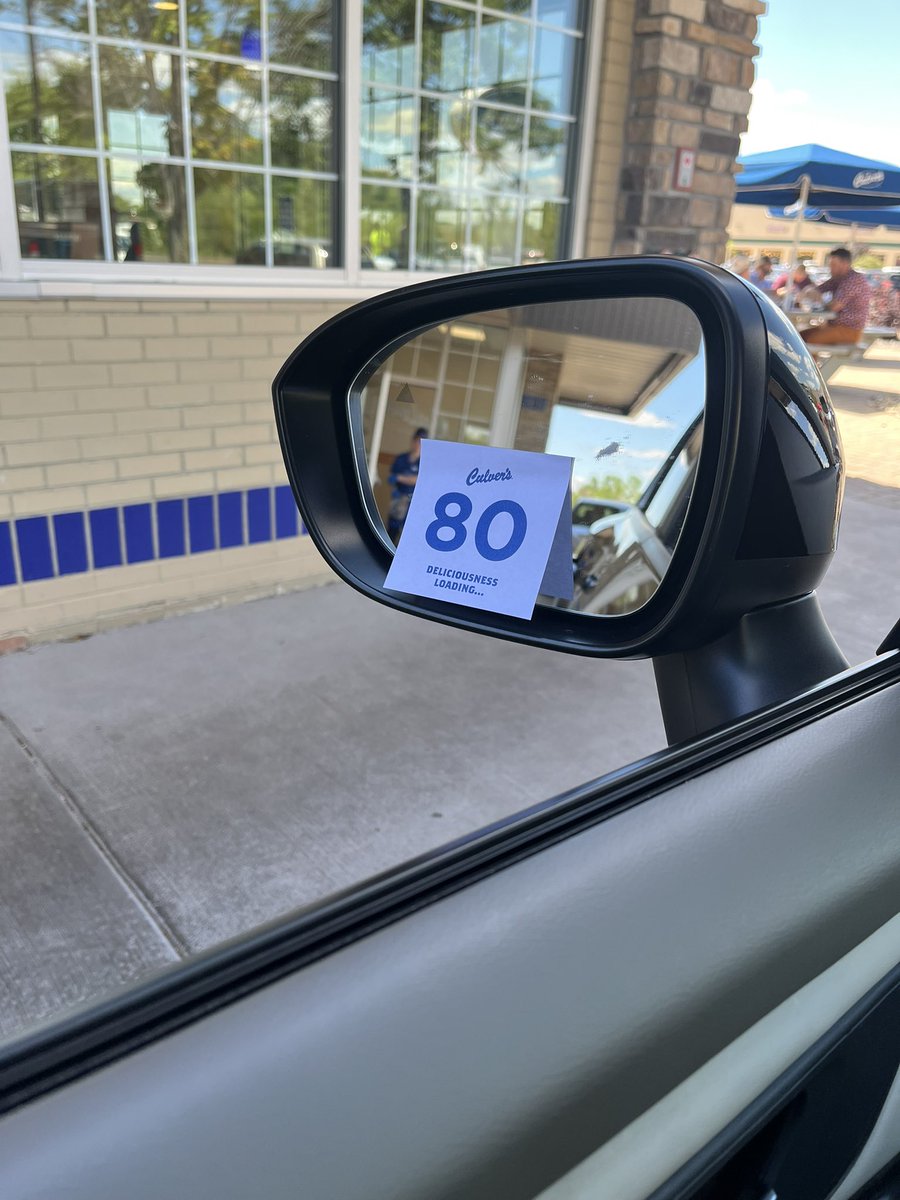 rshaver11's tweet image. My luck of @culvers draw has to be @criscarter80 - has to be.