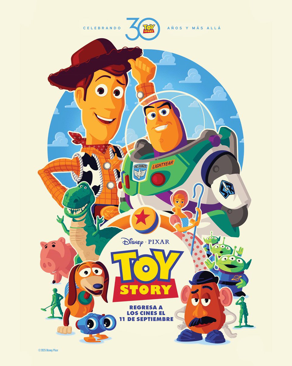 Vuelve nuestro amigo fiel 🥹

El 11 de septiembre, #ToyStory vuelve a los cines.