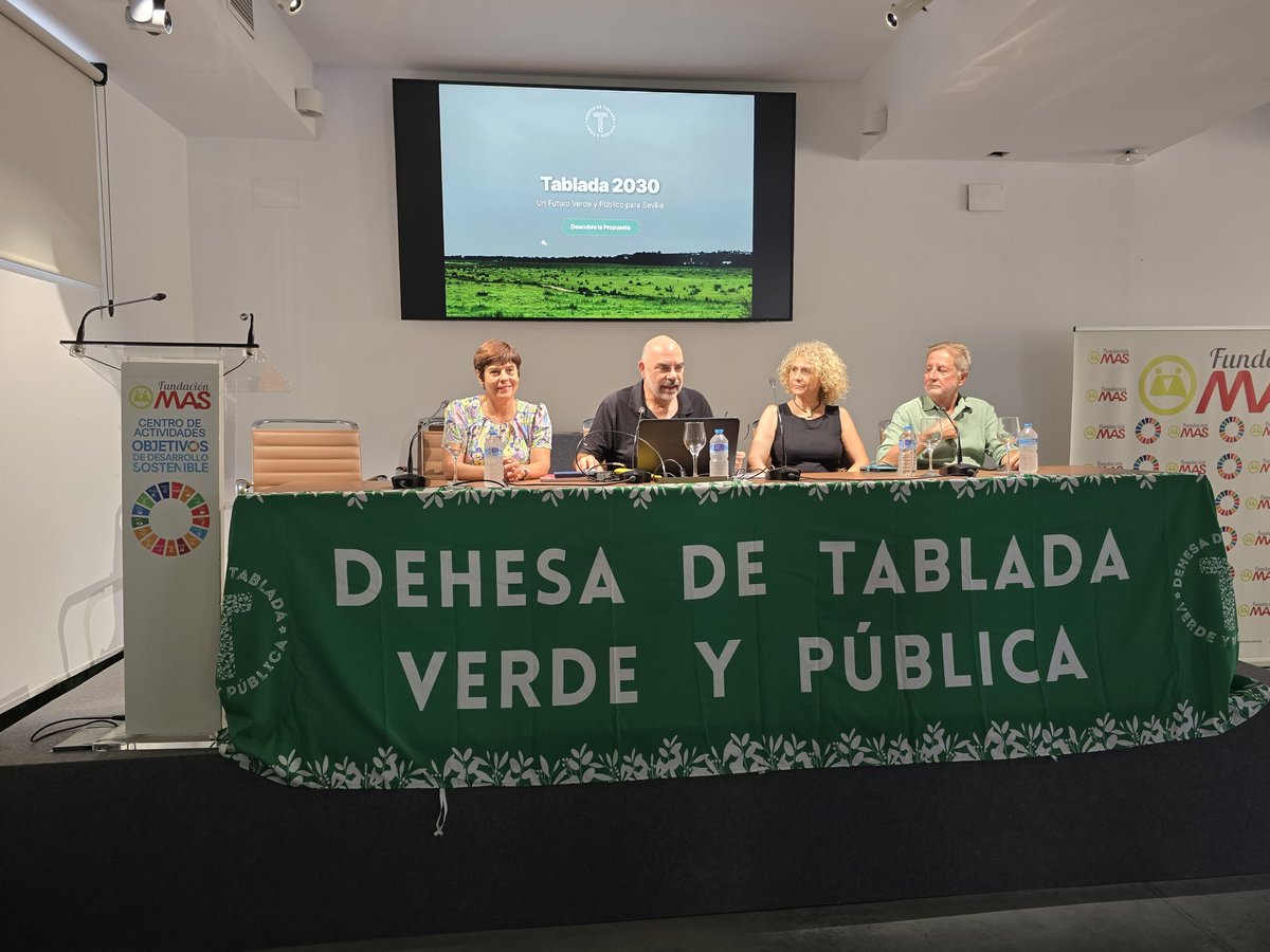 Red de Activistas de Sevilla (@deactivistas) on Twitter photo 🟢 Hoy hemos presentado #Tablada2030, hoja de ruta para recuperar la Dehesa como gran parque público.
Desde la <a href="/RedActivistas/">Red de Activistas</a> reafirmamos nuestro compromiso por una Tablada pública y verde.
Contra la especulación
📄 Documento completo: mesaportablada.org
#SevillaHoy 🟢 Hoy hemos presentado #Tablada2030, hoja de ruta para recuperar la Dehesa como gran parque público.
Desde la <a href="/RedActivistas/">Red de Activistas</a> reafirmamos nuestro compromiso por una Tablada pública y verde.
Contra la especulación
📄 Documento completo: mesaportablada.org
#SevillaHoy