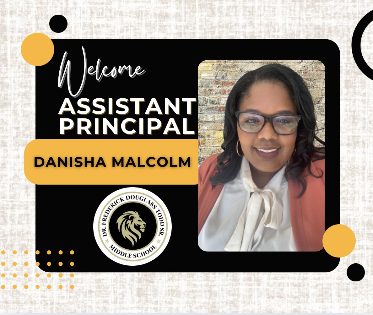 Let’s congratulate and welcome our new assistant principals, Mrs. Villa and Ms. Malcolm! We’re excited about their skills and leadership attributes contributing to the success of our students, staff, and community! 🦁🖤💛#ExcellenceIsTheStandard