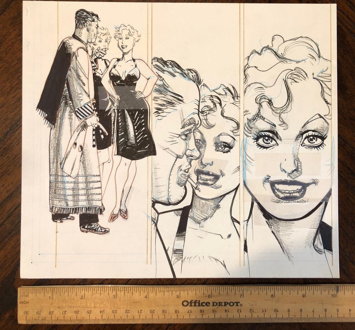 heroinitiative's tweet image. NEW in Hero's eBay auctions: Great ORIGINAL art from Howard Chaykin, @MattWagnerComic, and more! Go NOW: qurls.com/?i=54439