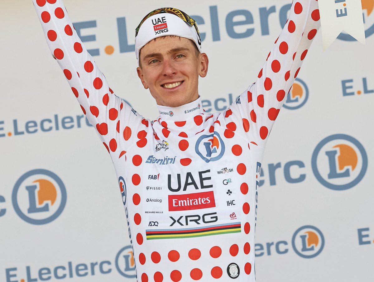 Maillot à Pois E.Leclerc (@maillotapois) on Twitter photo ⚪️🔴 RT & follow pour tenter de gagner un maillot à pois dédicacé par Tadej Pogačar avec <a href="/SANTINI_SMS/">Santini Cycling</a>
⚪️🔴 RT & follow for the chance to win a Tadej Pogačar signed polka dot jersey with <a href="/SANTINI_SMS/">Santini Cycling</a>
#TDF2025 ⚪️🔴 RT & follow pour tenter de gagner un maillot à pois dédicacé par Tadej Pogačar avec <a href="/SANTINI_SMS/">Santini Cycling</a>
⚪️🔴 RT & follow for the chance to win a Tadej Pogačar signed polka dot jersey with <a href="/SANTINI_SMS/">Santini Cycling</a>
#TDF2025