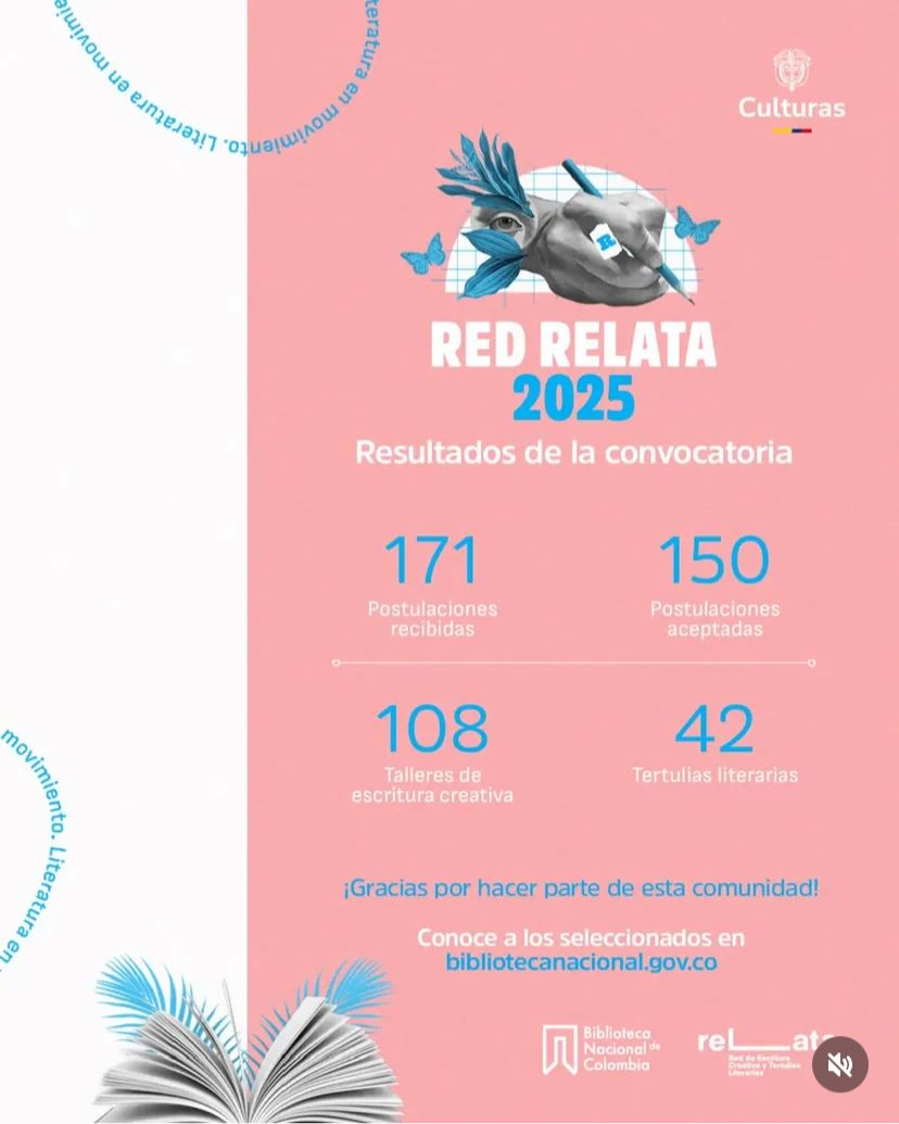clan_isho's tweet photo. 📚 ¡Buenas noticias!
Una vez más, nuestra tertulia ha sido seleccionada para hacer parte de la Red Relata 2025 del Ministerio de las Culturas, las Artes y los Saberes.

Renovamos el compromiso de hacer de la palabra un lugar de encuentro.

#clubdelectura #Literature
#laguajira https://t.co/uAsRtU7LpE