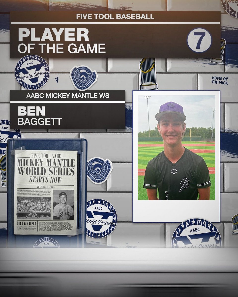 Five Tool Oklahoma (@fivetoolok) on Twitter photo #MantleWS F: <a href="/dprospects15/">Diamond Prospects</a> 2027 4, Wow Factor Texas Black 2
PoG: <a href="/BenBaggett_/">Ben Baggett</a> 6.2 IP, 8K, H, ER #MantleWS F: <a href="/dprospects15/">Diamond Prospects</a> 2027 4, Wow Factor Texas Black 2
PoG: <a href="/BenBaggett_/">Ben Baggett</a> 6.2 IP, 8K, H, ER