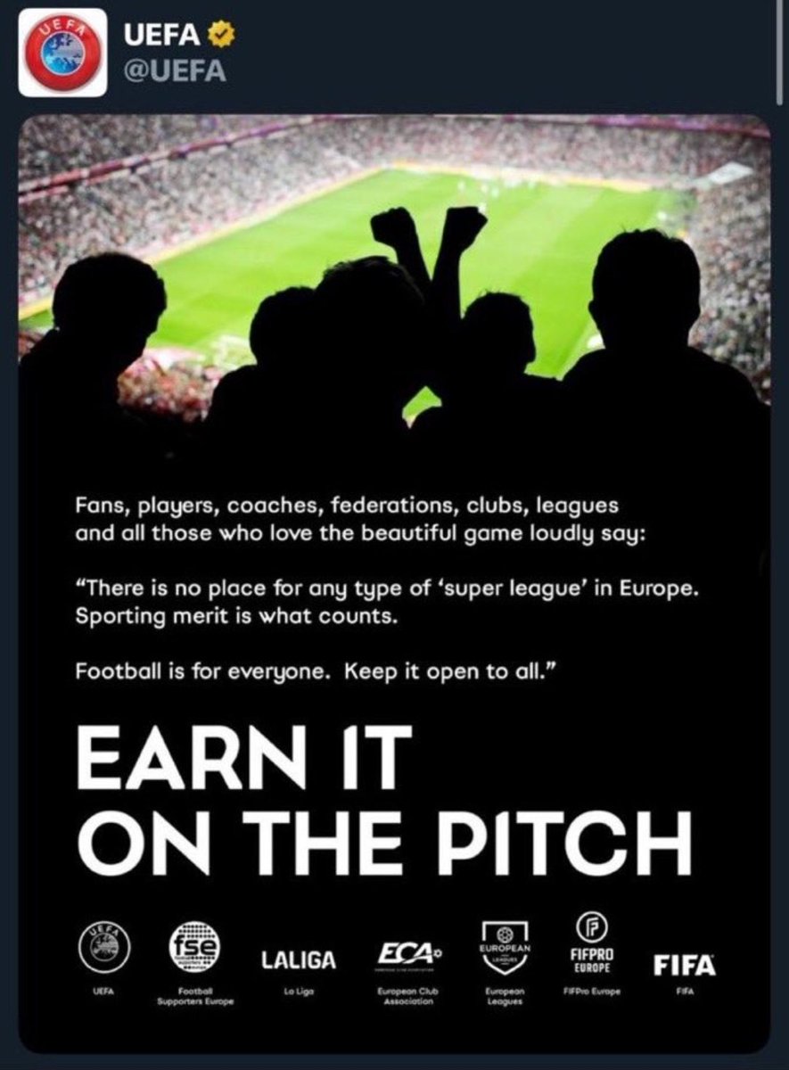 HC15OnTour's tweet photo. Needs to be investigated @CEO4TAG

We "earned it on the pitch" but been demoted from @EuropaLeague to the Conference League by @UEFA

Believe this is due to MCO of a bloke who is now gone &amp; potentially the "conflict of interest"

This appears to be a huge conflict of interest 🤔 https://t.co/teTqdKjwy2