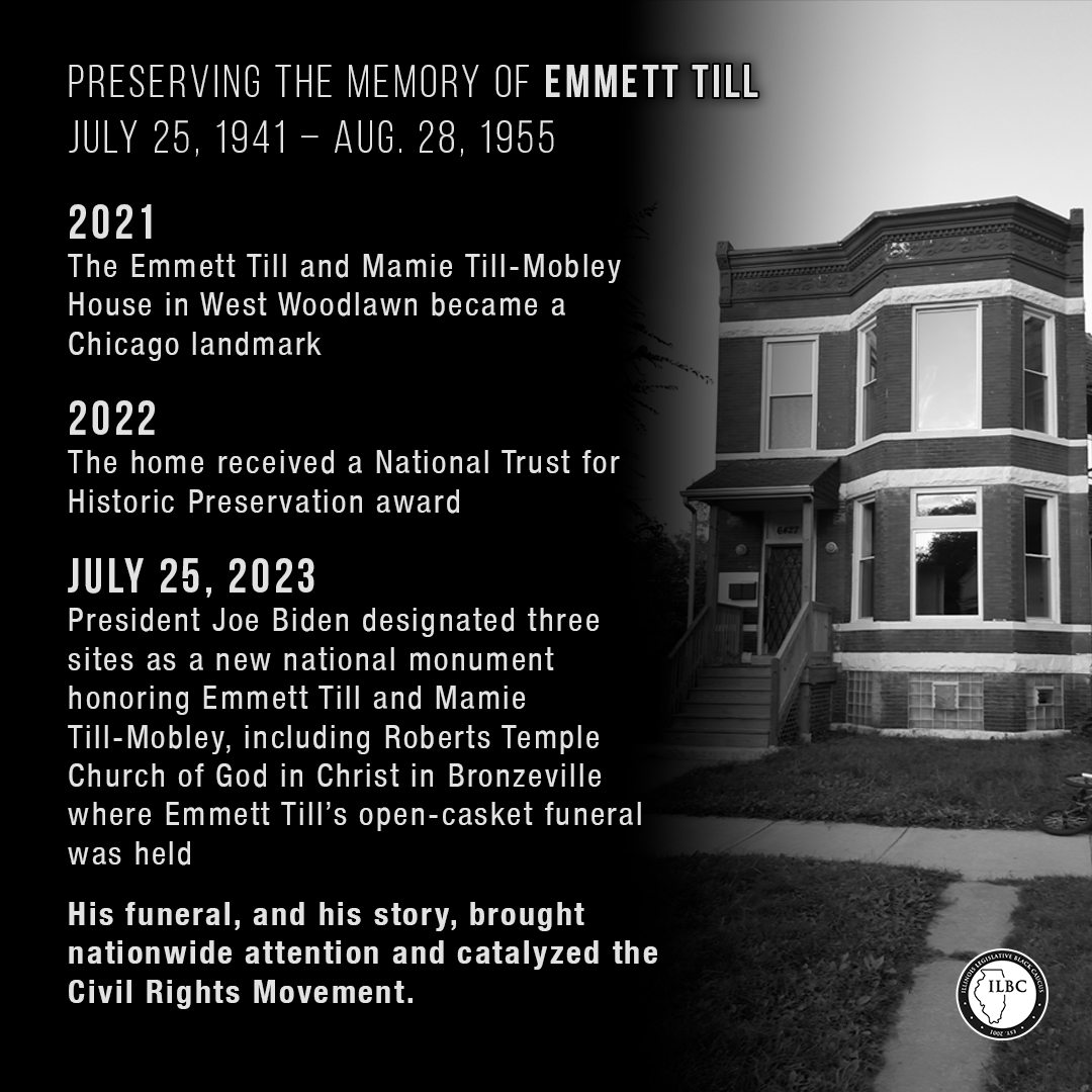 In 1955, 14-year-old Emmett Till – a Chicago native – was lynched in Mississippi after being accused of interacting with a white women. Today, honor Till’s life and legacy by reflecting on his impact on the fight for racial justice and continuing to combat hate in all its forms.