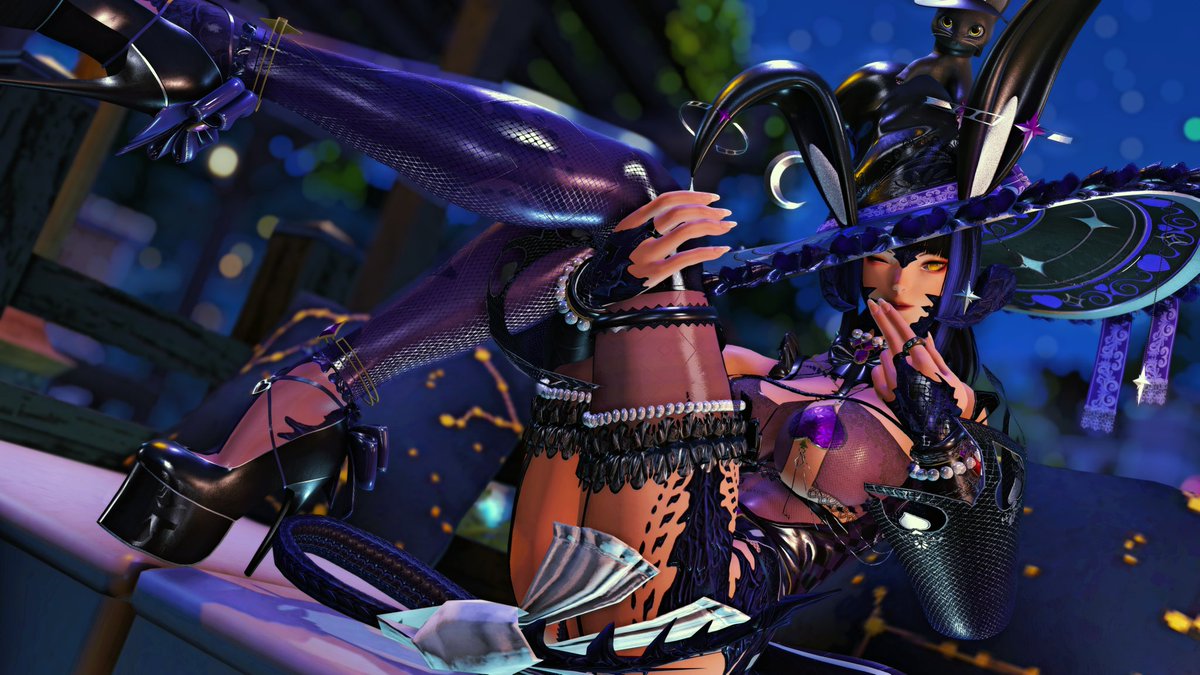 Wanna be cursed by me? You'll end up falling for me, no escape 😽❤️
#GPOSERS /#au_ra /#ffxivsnaps