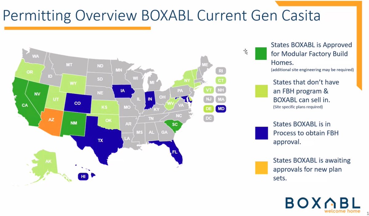 GalianoTiramani's tweet image. The map is growing. @realDonaldTrump @SecretaryTurner WANT TO FIX HOUSING? Give me 1 national approval. CALL ME @boxabl