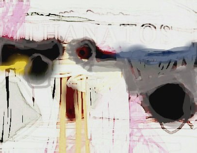 theinfiniteidea's tweet image. Grids and Filters: Series 7: Second generation: 7/12: Playing dead
#drawing #text