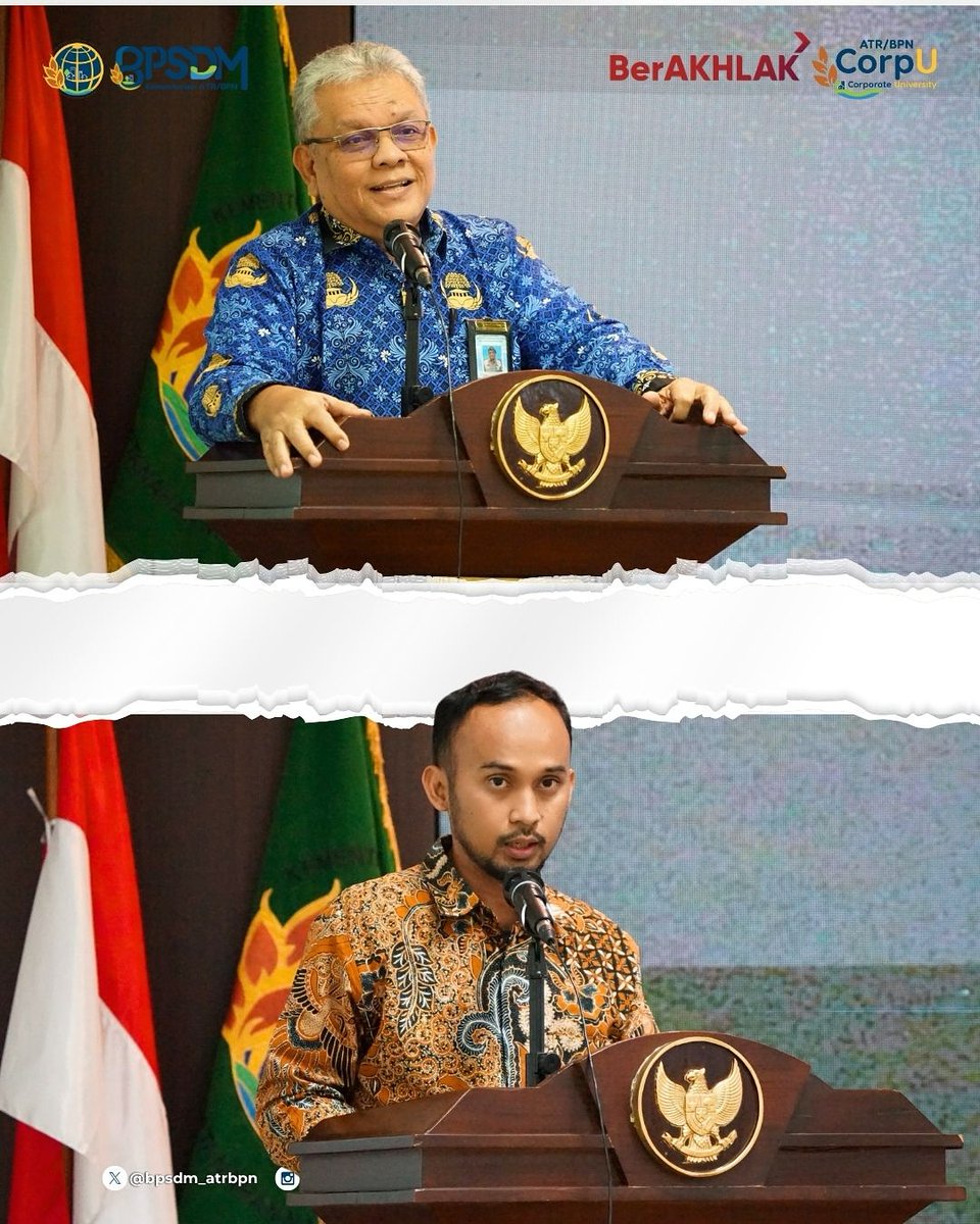 KANTAHKABKUDUS's tweet photo. Hai #SobatBPSDM Bogor - Kamis, 17 Juli 2025, Pelatihan Peningkatan Kualitas PPAT Tahun 2025 Gelombang 4 telah usai diselenggarakan BPSDM Kementerian ATR/BPN, bertempat di Aula Nusantara lantai 1, Gedung BPSDM.
#PPAT #BPSDMATRBPN #IndonesiaLengkap #ATRBPNKiniLebihBaik https://t.co/StR426kyqY