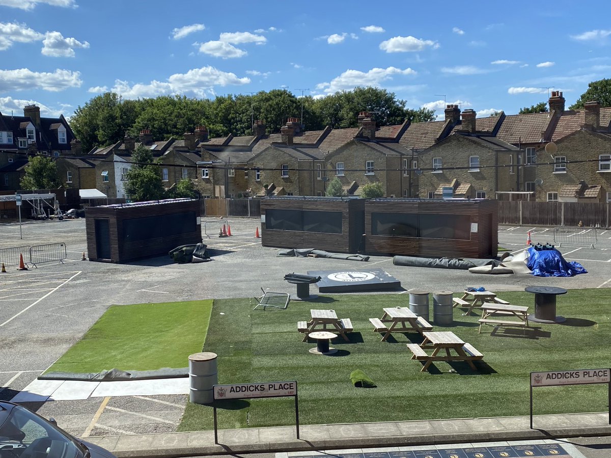 CAStrust's tweet image. Rob Apter is not the only new fixture at The Valley this season…
The Fan Zone getting bigger & better!
August 9th can’t come soon enough😍
#cafc