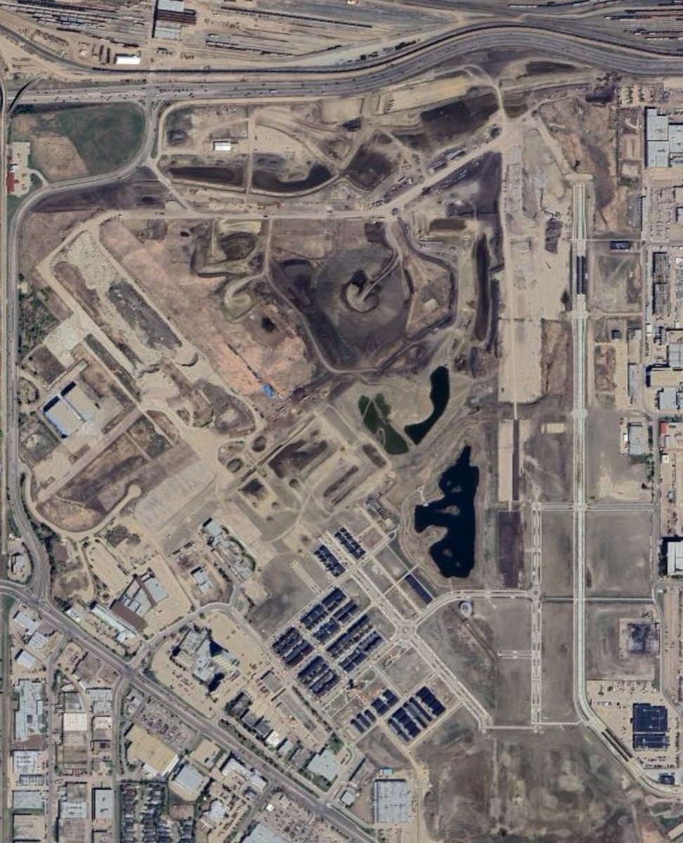 Ok, I'm seeing a lot of people saying that IndyCar should go back to Edmonton... hate to break it to y'all but that's impossible now. This is City Centre Airport as it is now well over a decade later since the last event.