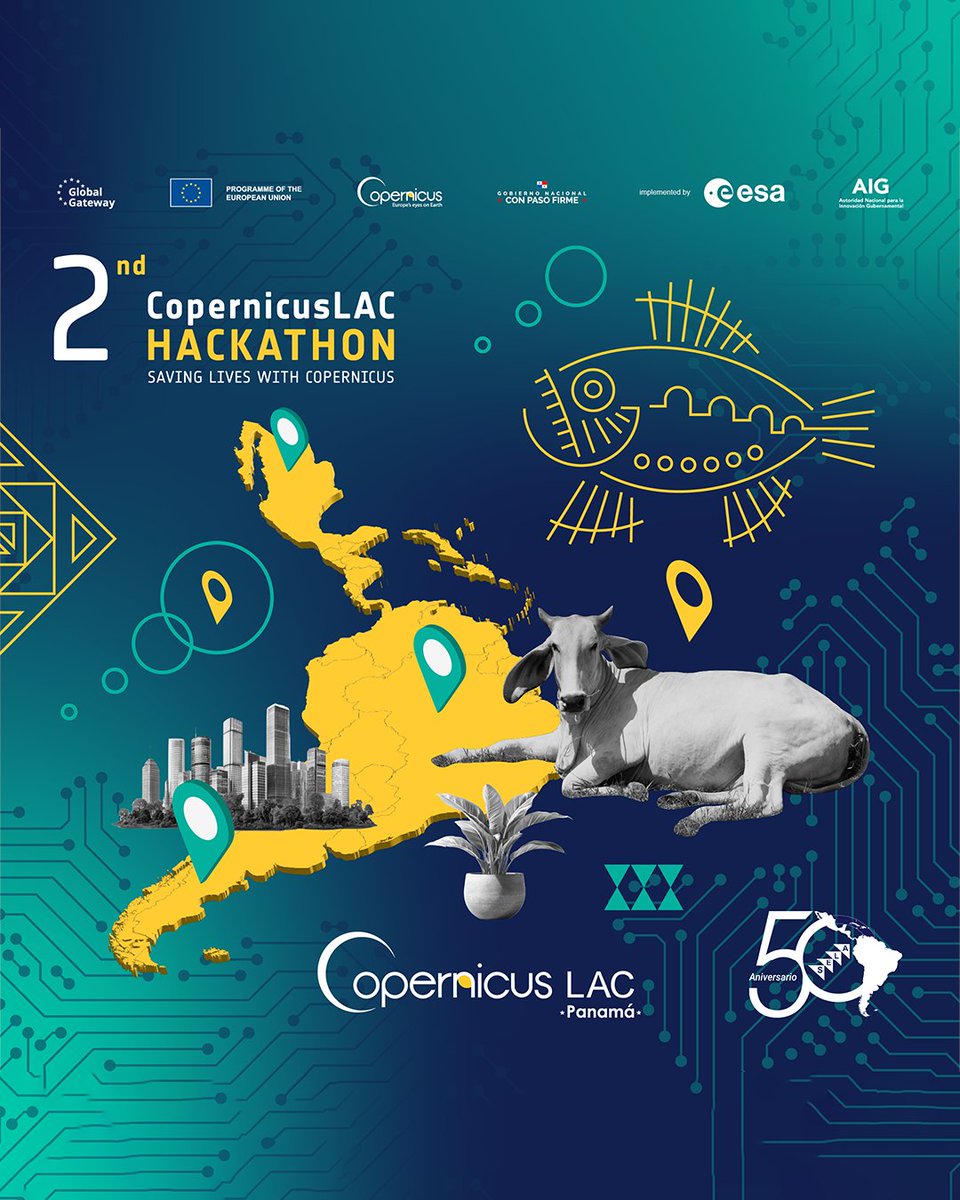 MapHubLAC's tweet image. Mañana a las 10 am (MX), @juanchopolas1, Líder de Calidad de Datos, participará en la apertura del #CopernicusLACHackathon.

Hablaremos de:
📡 Drones y datos abiertos para mapear riesgos
💡 IA abierta y herramientas como #ChatMap

🔗 Regístrate: buff.ly/icLYKpV
