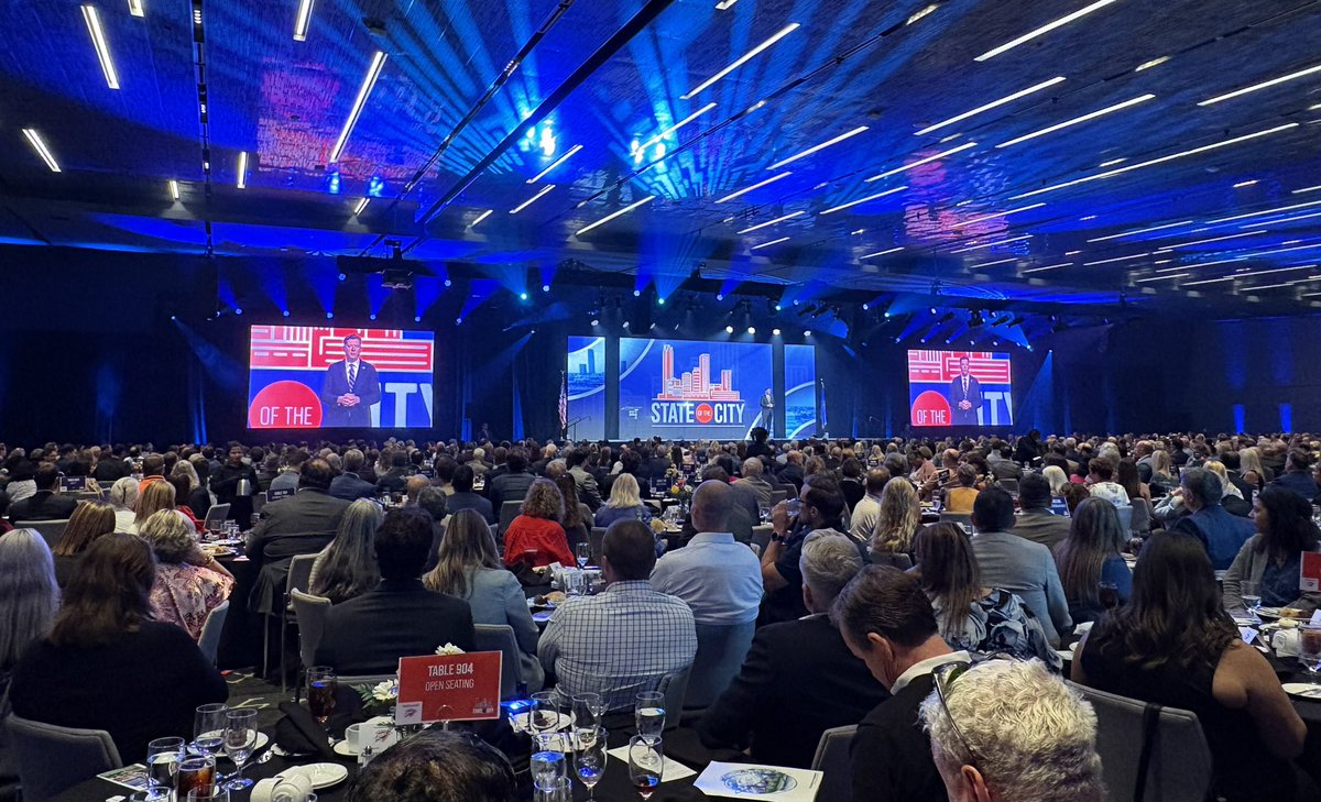 davidfholt's tweet image. On Wednesday, I delivered my annual State of the City address to 1,500 people. The arena reveal grabbed headlines, but there were many things to discuss in this historic time for our city. I recommend reading the entire speech, the text of which is here:
facebook.com/10004442301973…