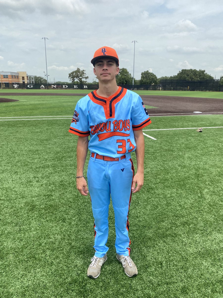 ✭Five Tool Texas✭ (@fivetooltexas) on Twitter photo F: <a href="/bayoucitypro1/">BAYOU.CITY.PROSPECTS</a> Upperclassmen 26 10, HJBA Cummings 5
PoG: Benjamin Livingston 3-4, 3B, 2 RBI, 2R
Pitcher: Dylan Marhofer 6 IP, 6K
Notable: <a href="/OwenRiegle21/">Owen Riegle</a> 3-4, 2B, RBI, R
<a href="/Antonio_Cadriel/">Antonio Cadriel</a> 2-3, 2 2B, 2 RBI
Ovidio Flores 2-3, 3B, RBI, R F: <a href="/bayoucitypro1/">BAYOU.CITY.PROSPECTS</a> Upperclassmen 26 10, HJBA Cummings 5
PoG: Benjamin Livingston 3-4, 3B, 2 RBI, 2R
Pitcher: Dylan Marhofer 6 IP, 6K
Notable: <a href="/OwenRiegle21/">Owen Riegle</a> 3-4, 2B, RBI, R
<a href="/Antonio_Cadriel/">Antonio Cadriel</a> 2-3, 2 2B, 2 RBI
Ovidio Flores 2-3, 3B, RBI, R