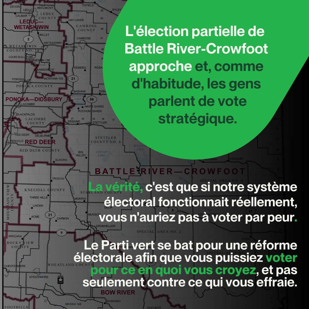 Dans une démocratie forte, votre vote devrait toujours compter, quelle que soit votre circonscription. C'est l'avenir pour lequel nous nous battons #Réformeélectorale