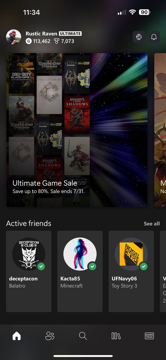 tmacVFL's tweet photo. @XboxSupport what is going on with my rewards locked. I’m an Ultimate user. https://t.co/0p6kmhqTWO