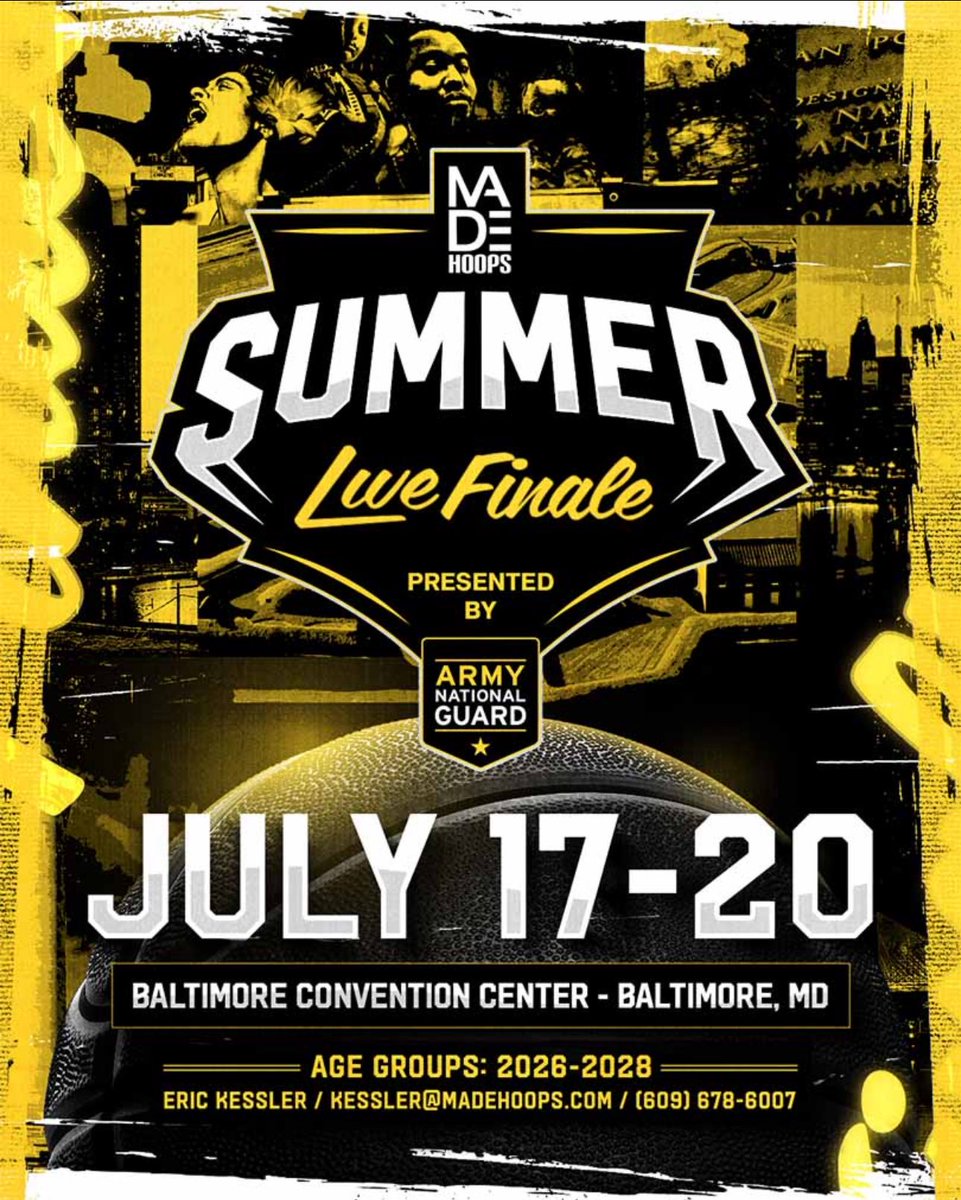 jacksonskills's tweet photo. In a few hours we will be headed to Baltimore to play in the @madehoops Summer Live Finale! First game Friday at 5pm vs Jersey Force MHC ‼️‼️‼️ #MUHoops🟣🟢⚫️ @MichiganUnified https://t.co/U1Zbu94beI