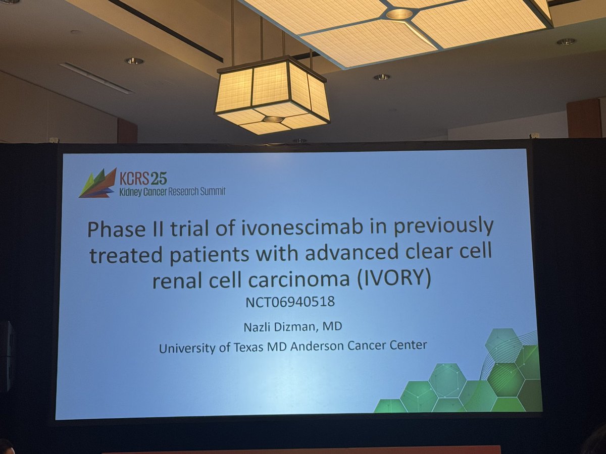 ReneeSaliby's tweet image. Big sis @NazliDizman presented an innovative trial evaluating the first bispecific PDL1/VEGF targeting agent

Always one step ahead!

Looking forward to seeing results!

@OncoAlert