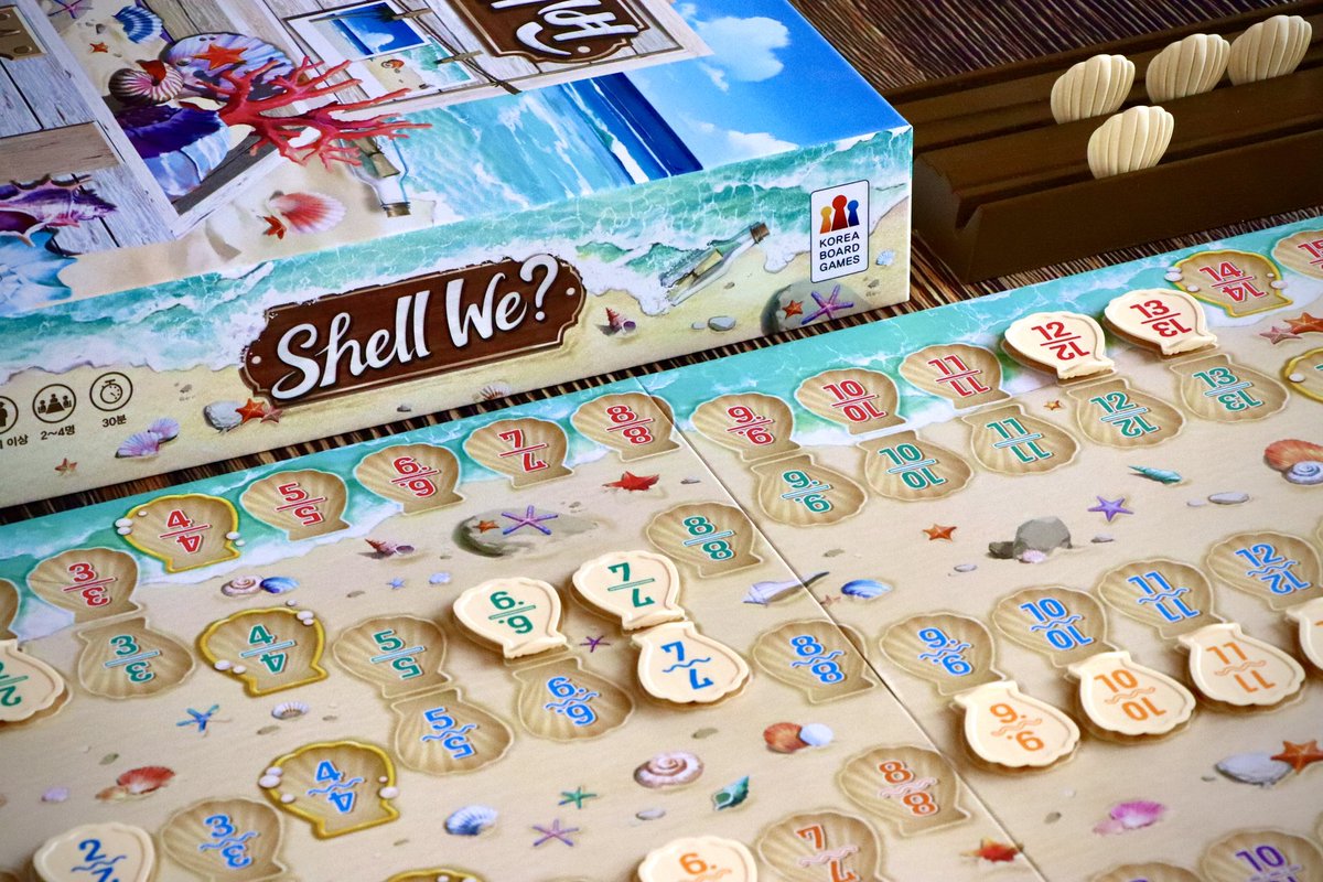 Tabletopping (@tabletoppings) on Twitter photo 🪸 Shell We? is what happens when Rummikub puts on flip-flops and goes to the beach.
📎 Our review: tabletopping.games/2025/07/17/she…
#boardgames <a href="/KoreaBoardgames/">Korea Boardgames</a> 🪸 Shell We? is what happens when Rummikub puts on flip-flops and goes to the beach.
📎 Our review: tabletopping.games/2025/07/17/she…
#boardgames <a href="/KoreaBoardgames/">Korea Boardgames</a>