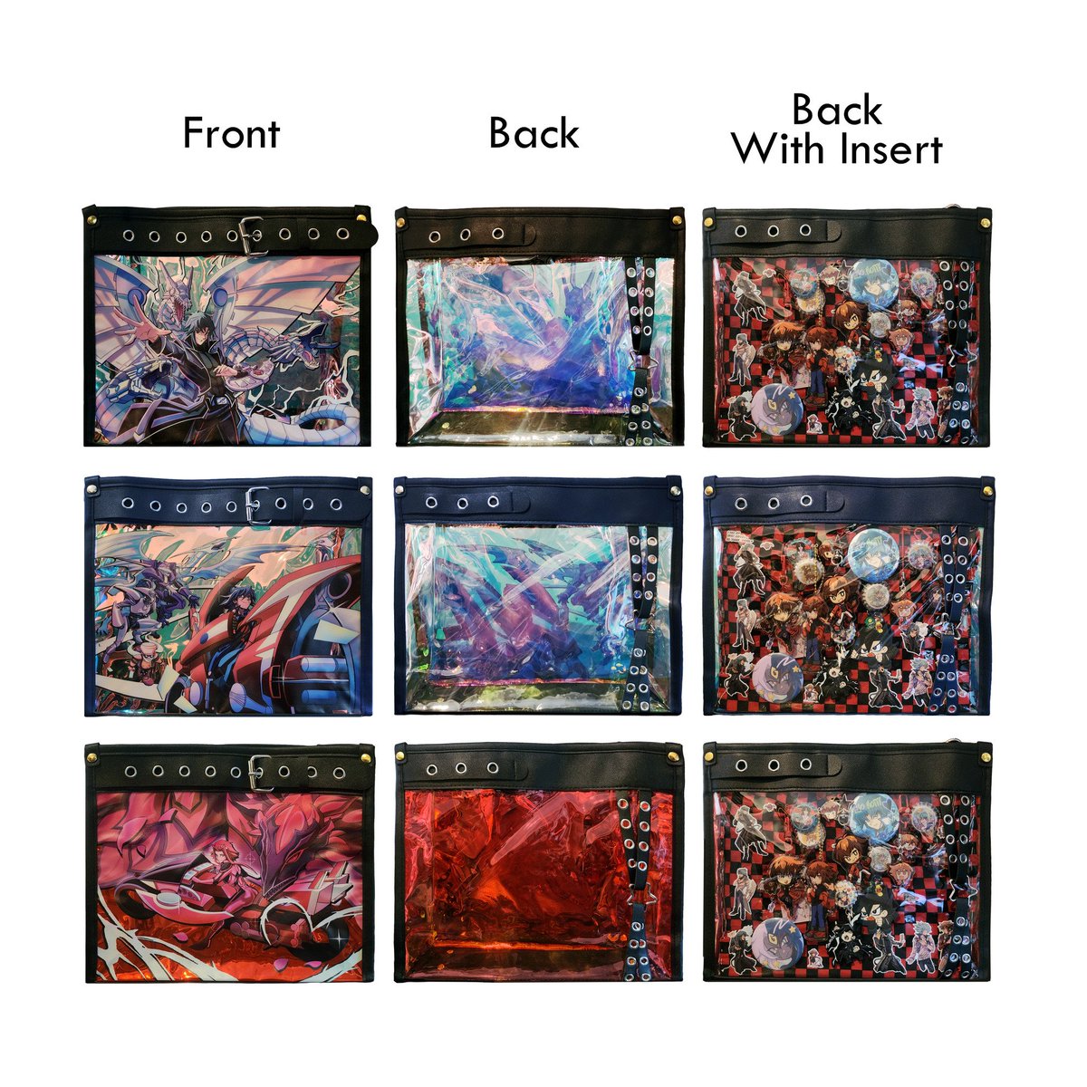 ‧₊˚✩ GIVEAWAY ✩˚₊‧

wanted to celebrate the debut of these YGO GX + 5Ds ita bags with a giveaway! please see the thread below for more info and how to enter ❤️💙