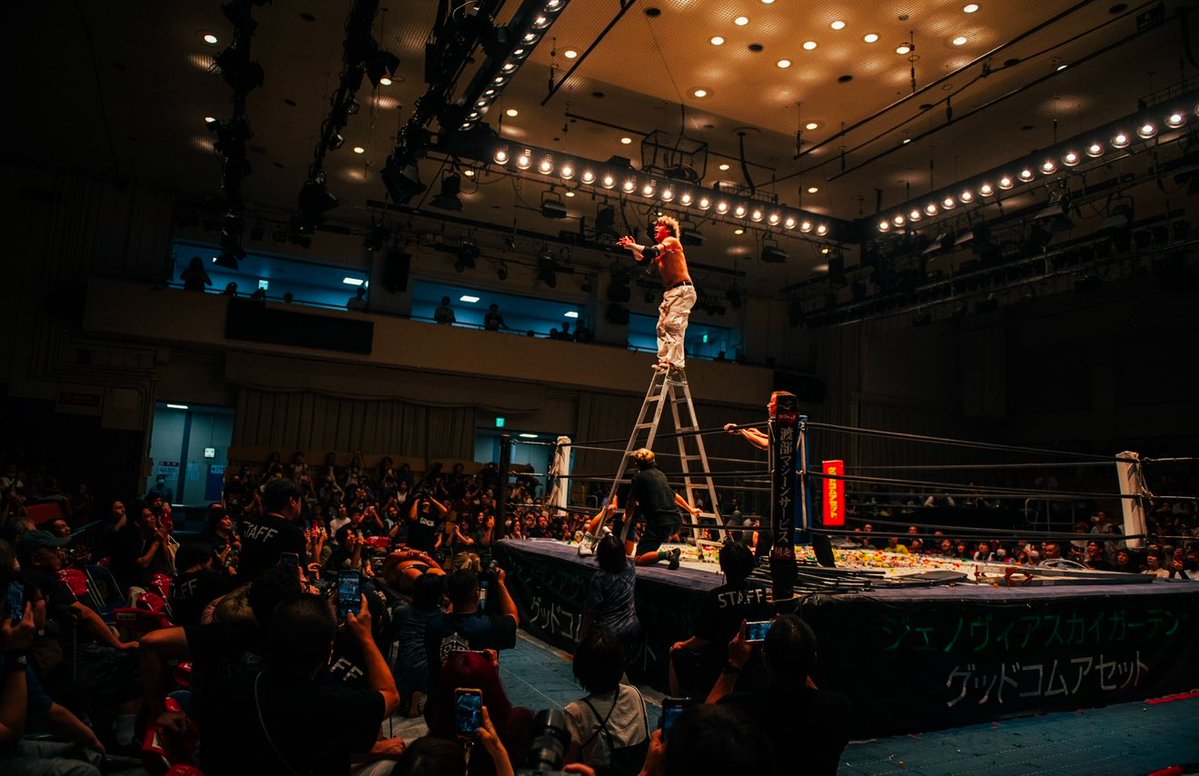 PerchXLV's tweet image. HAPPY THURSDAY!🌴
来週は東京に行きます!GCWで演奏できることをとても楽しみにしています。友達みんなに会えるのが待ちきれません!
#CelebrateProWrestling #GCWJapan