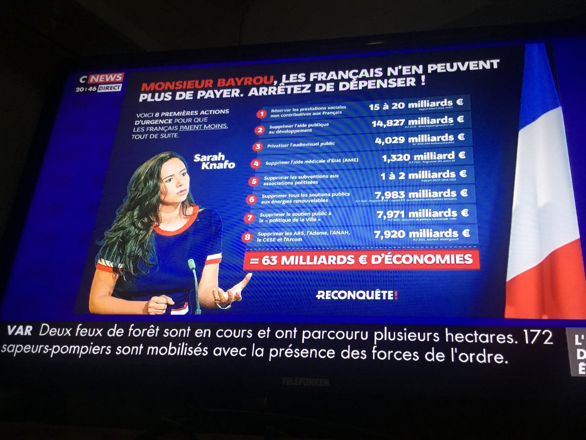 Elisabeth R! 🇫🇷/2022-2027/Remigration Totale✈️✈️ (@lisabethdanj) on Twitter photo 💙💙🇫🇷<a href="/knafo_sarah/">Sarah Knafo</a> et son CONTRE budget
passe sur CNEWS ! 👍🇫🇷👍🇫🇷
SUPER MADAME !
<a href="/gabriellecluzel/">Gabrielle Cluzel</a> dit « parfait ! Je n’y vois rien d’extravagant ! . C’EST LE BON SENS ! »
👍👍👍👍🇫🇷🇫🇷🇫🇷😝😝😝😝 💙💙🇫🇷<a href="/knafo_sarah/">Sarah Knafo</a> et son CONTRE budget
passe sur CNEWS ! 👍🇫🇷👍🇫🇷
SUPER MADAME !
<a href="/gabriellecluzel/">Gabrielle Cluzel</a> dit « parfait ! Je n’y vois rien d’extravagant ! . C’EST LE BON SENS ! »
👍👍👍👍🇫🇷🇫🇷🇫🇷😝😝😝😝