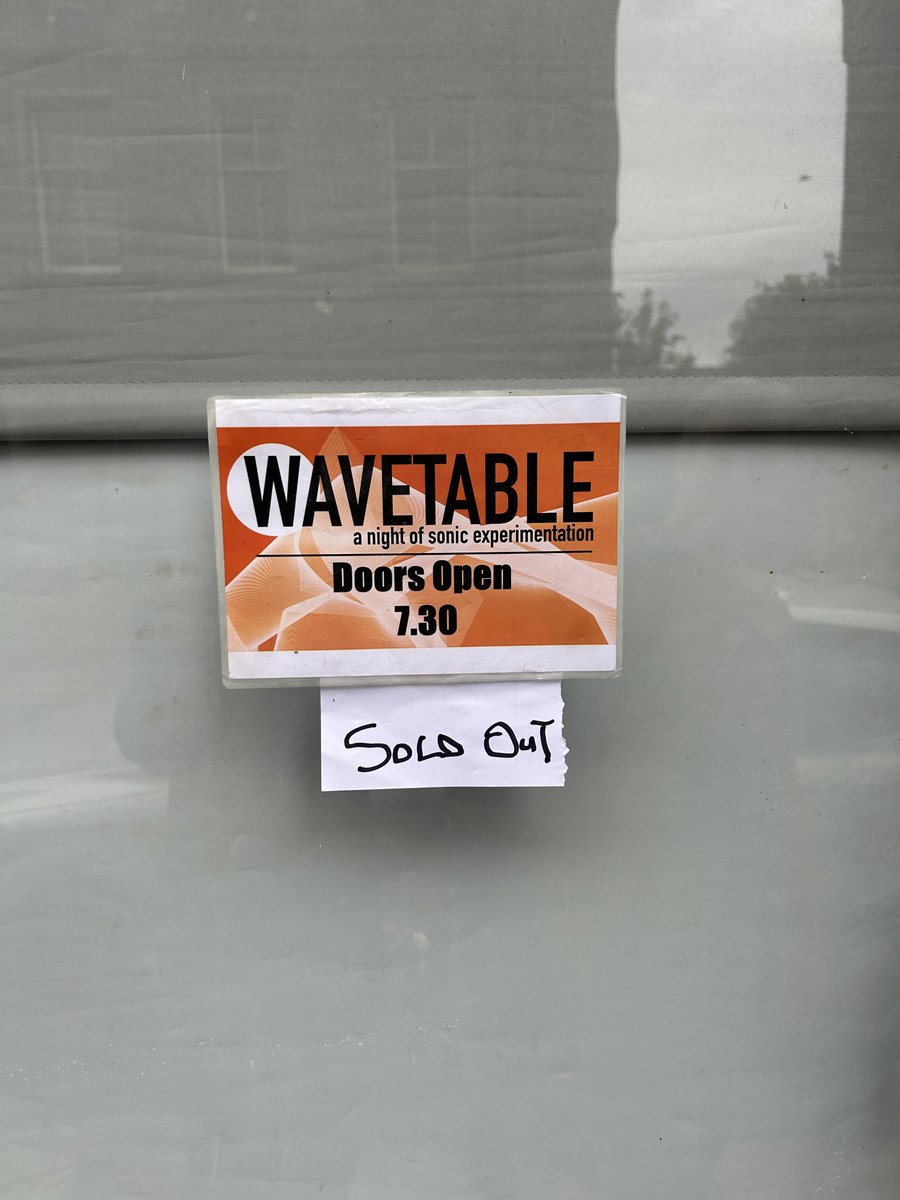 jamadrianbrown's tweet image. Let’s do this Edinburgh 🥳
Buzzing to play 🥰
@wavetable_ed