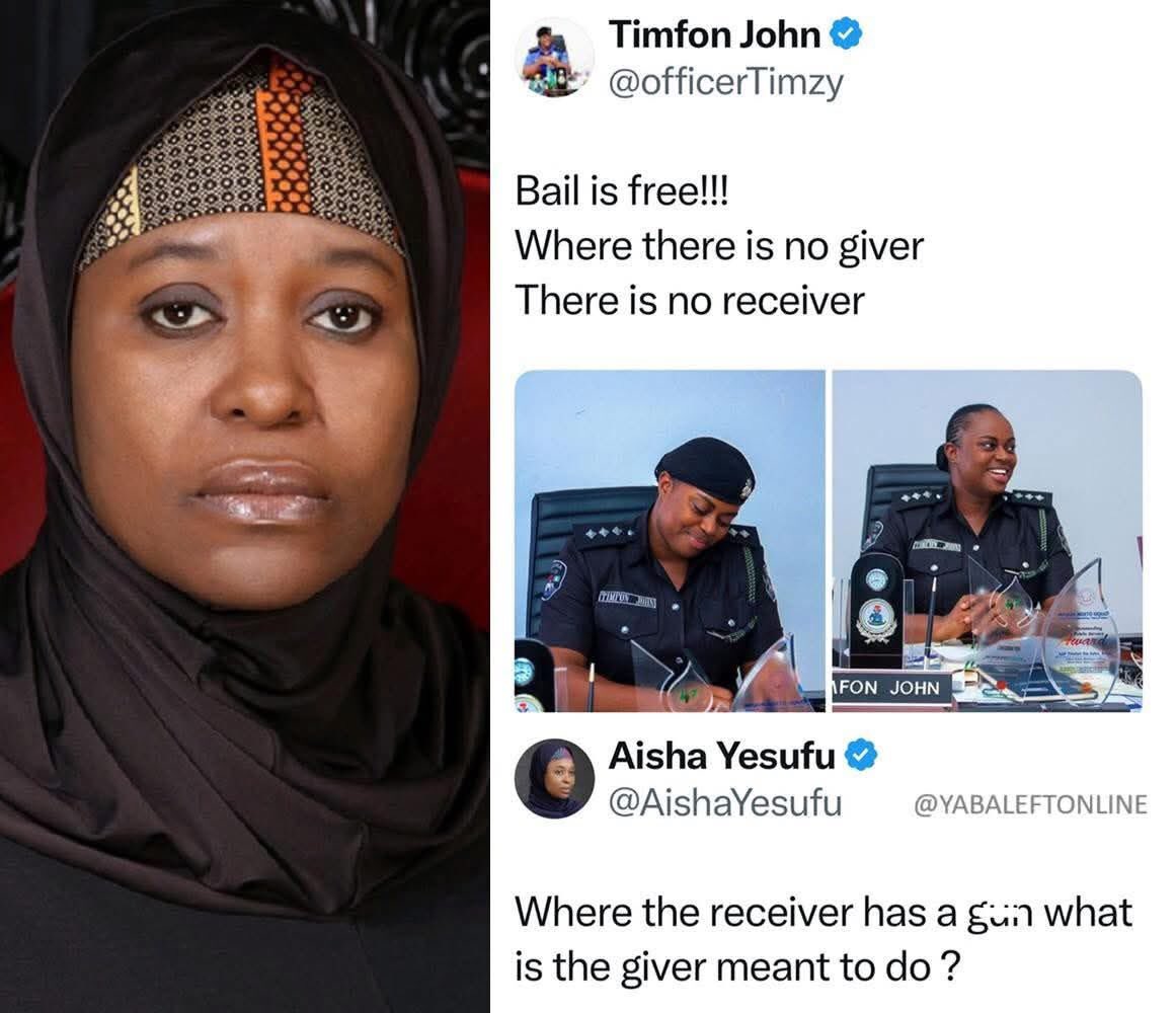 nmzz444's tweet image. Aisha 5 Vs 0 Nigerian Police. What's your opinion on this topic? Ije uwa. Hahaha #nigerapolice #nigera