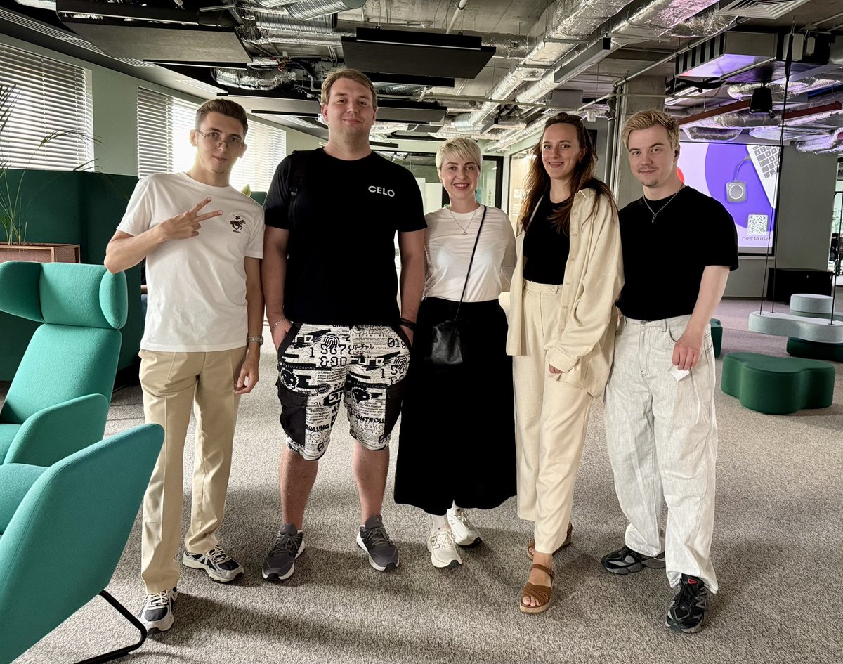 Daria Strategy 🇺🇦 (@dariastrategy) on Twitter photo Ukrainian squad at the Kolektyw3 grand opening by <a href="/ETHWarsaw/">ETHWarsaw 🧜♀️🇵🇱</a> 🎉
<a href="/andriibondards/">Andrii Bondar</a> <a href="/m_i_yatsenko/">Mariia Yatsenko 🇺🇦</a> <a href="/Dru1DDDD/">Dru1DD</a> <a href="/leyzerok/">Ihor Bielov (leyzerok.eth)</a> Ukrainian squad at the Kolektyw3 grand opening by <a href="/ETHWarsaw/">ETHWarsaw 🧜♀️🇵🇱</a> 🎉
<a href="/andriibondards/">Andrii Bondar</a> <a href="/m_i_yatsenko/">Mariia Yatsenko 🇺🇦</a> <a href="/Dru1DDDD/">Dru1DD</a> <a href="/leyzerok/">Ihor Bielov (leyzerok.eth)</a>