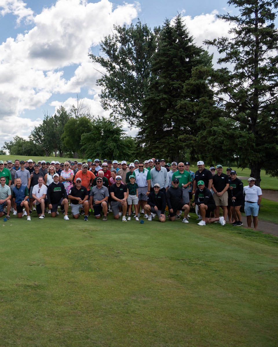 UNDsports's tweet image. Great group in Detroit Lakes for the final stop of the Champions Golf Tour! โณ๏ธ
#UNDproud | #LGH
