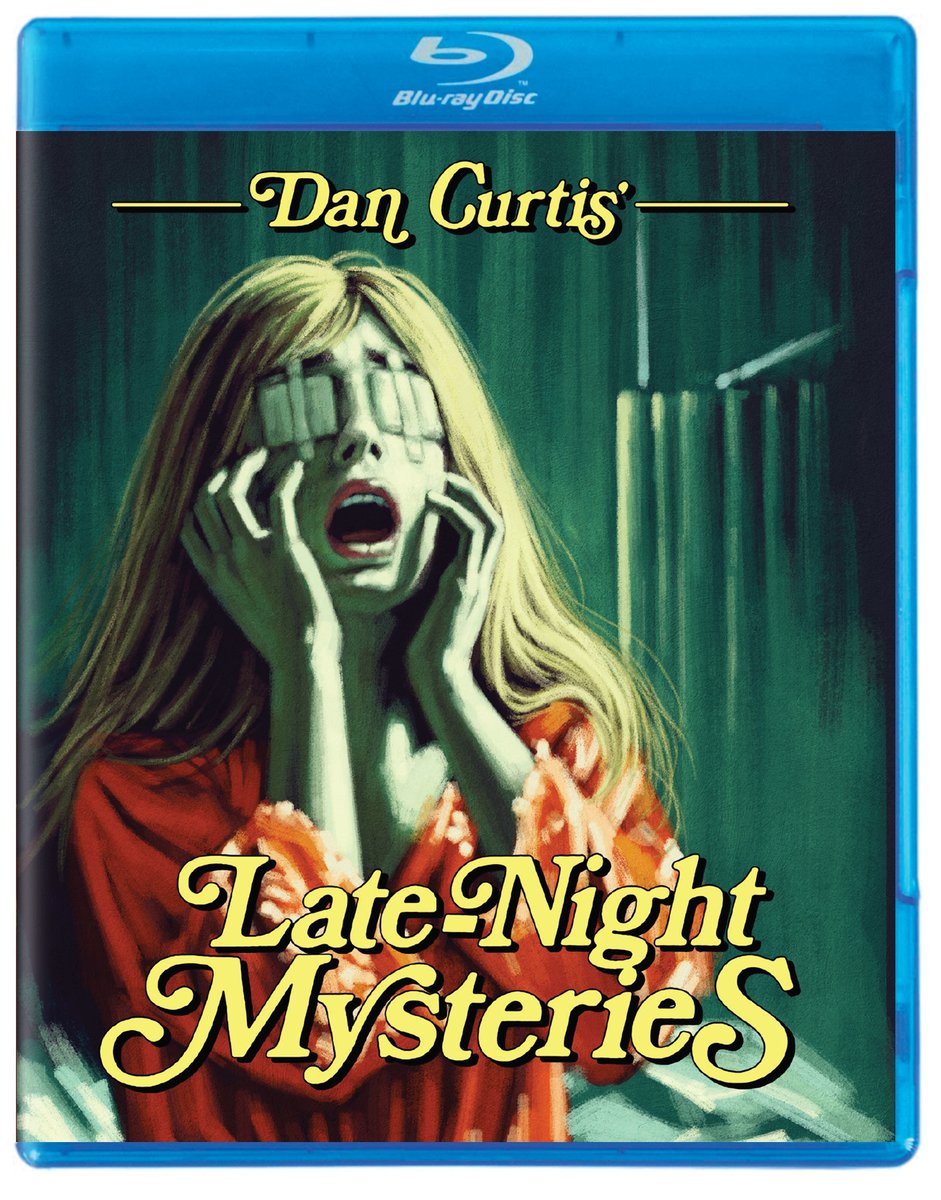 KLStudioClassic's tweet image. Coming September 23rd!
kinolorber.com/product/dan-cu…
DAN CURTIS' LATE-NIGHT MYSTERIES
KINO CULT #36
Perhaps no figure exerted a greater influence on 1970s television horror than Dan Curtis. Having created the daytime drama Dark Shadows (1966-71), and while producing popular primetime…