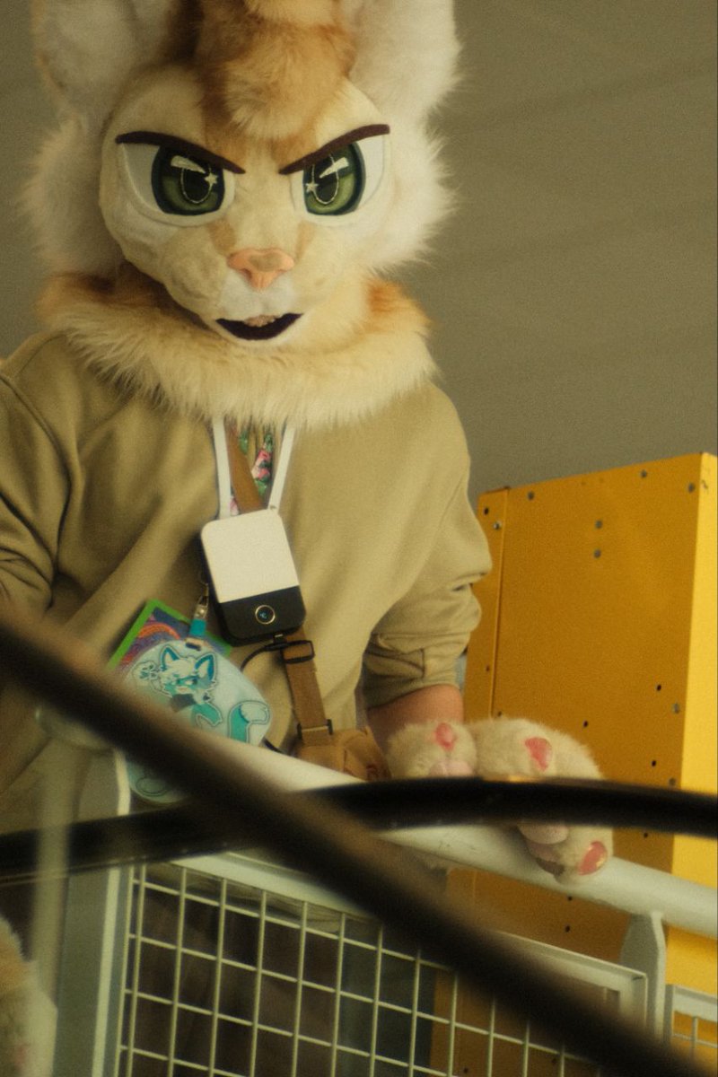 Ymmotehl's tweet image. You are now entering the catrooms.
Photo of: @FinnKitty_
#anthrocon2025 #anthrocon25