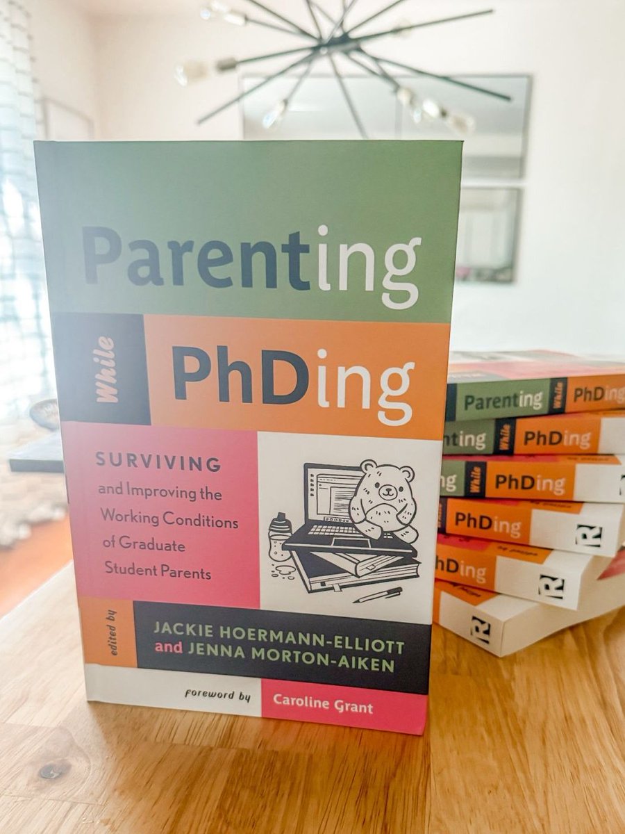 writeJMA's tweet image. It&apos;s book release day!

rutgersuniversitypress.org/parenting-whil…

@drjackieelliott, amazing collaborator and photo taker!